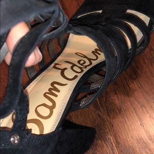 Black Sam Edelman heels